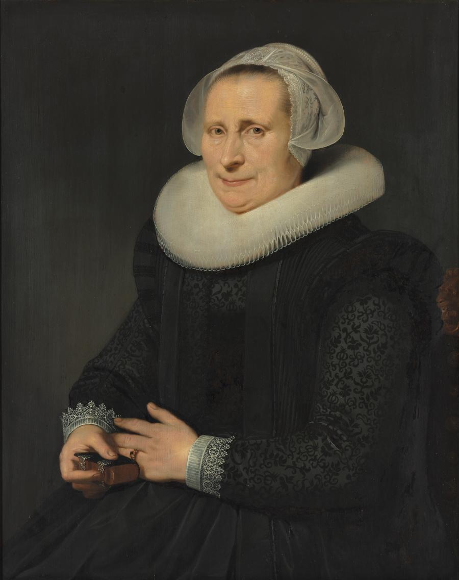 Portrait of a 54-year-old woman