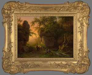 berglandschap-bij-ondergaande-zon