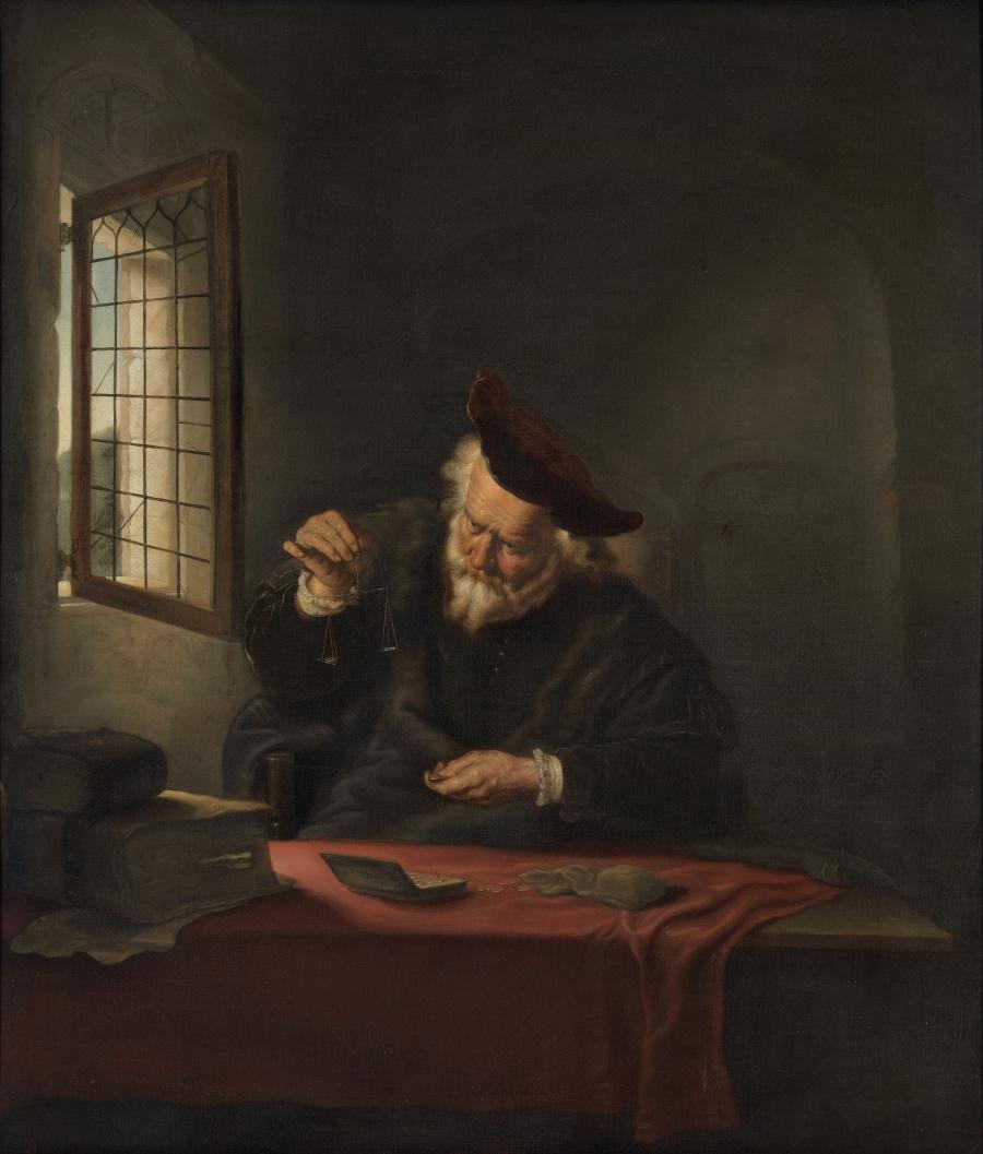 The gold-weigher
