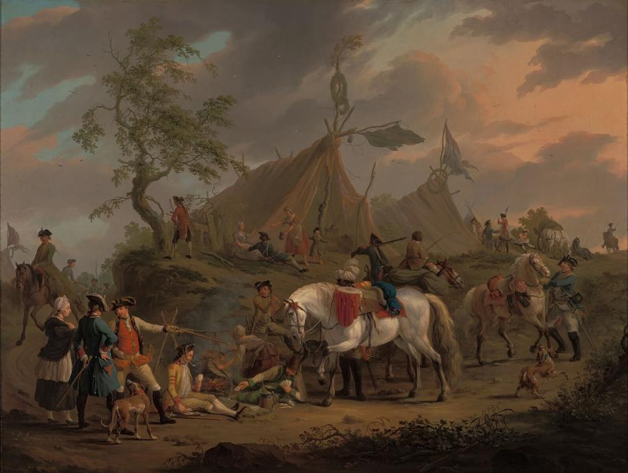 De legerplaats