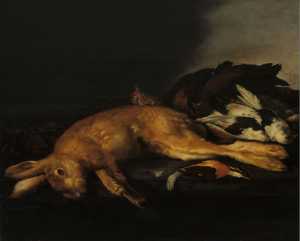 dead-hare-and-birds