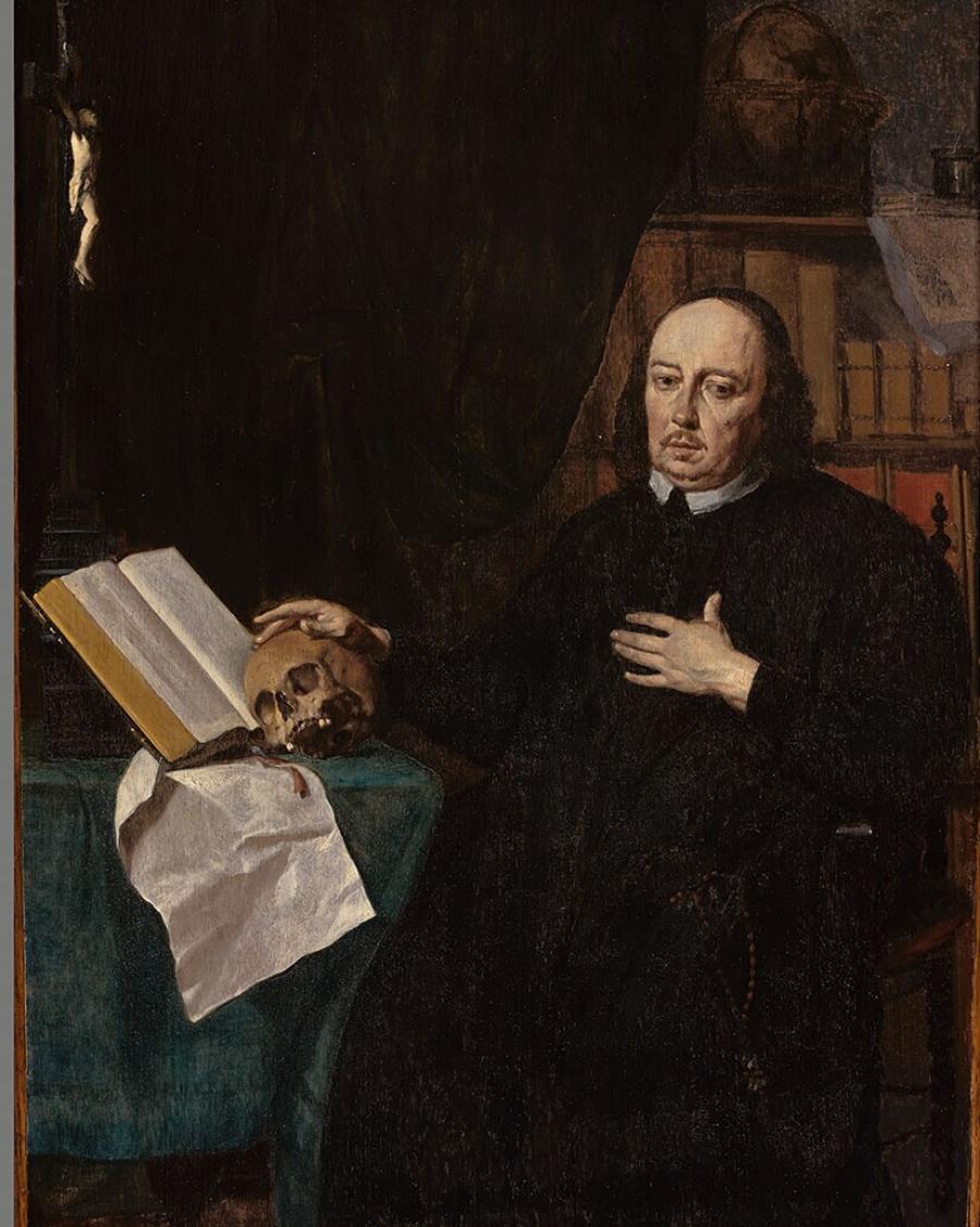 Portret van een pastoor