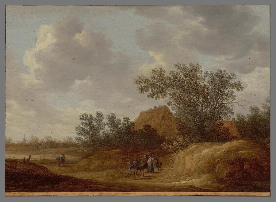 Boerderij in de duinen