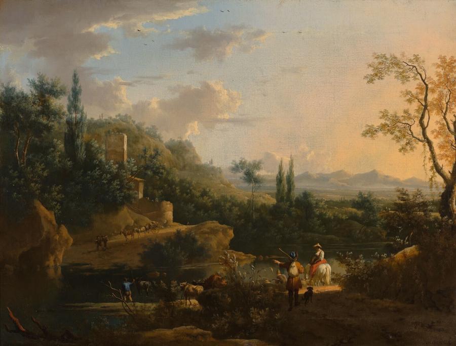 Bergachtig landschap