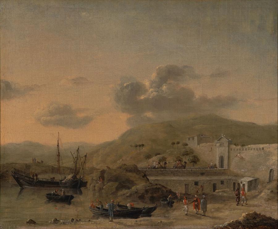 Een Moorse citadel op de Noordkust van Afrika
