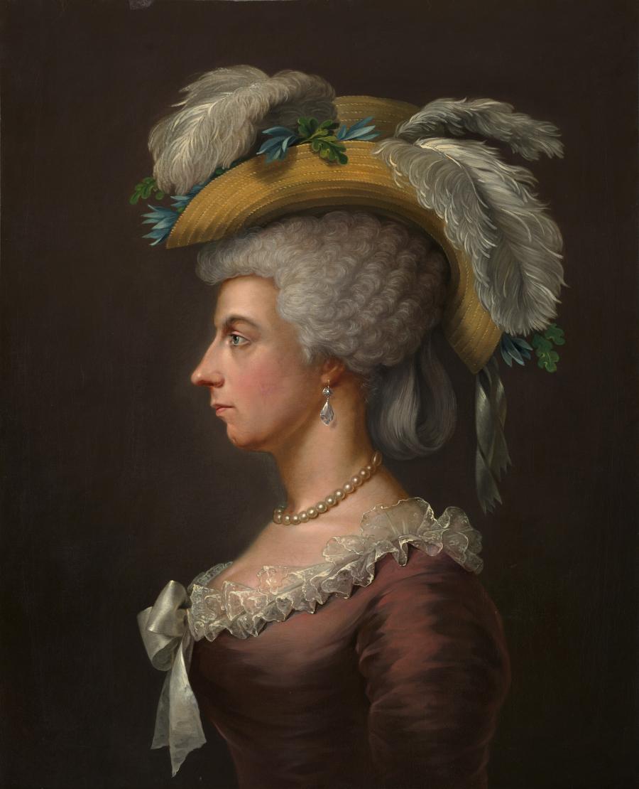 Portret van Johanna van der Hoeven