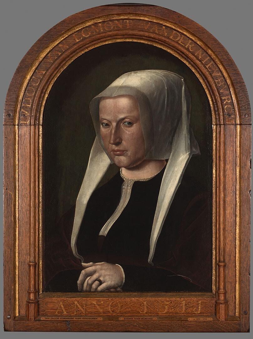 Portret van Judoca van Egmond van der Nieuburgh