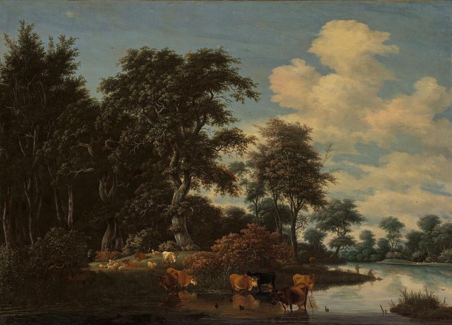 Landscape with Trees