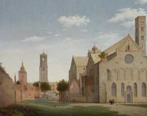 gezicht-op-de-mariaplaats-en-de-mariakerk-te-utrecht