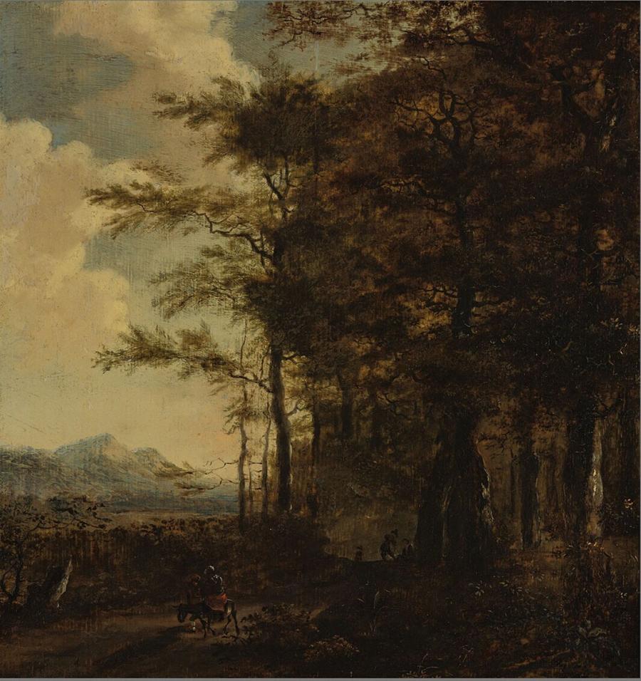 Edge of a Forest in the Evening