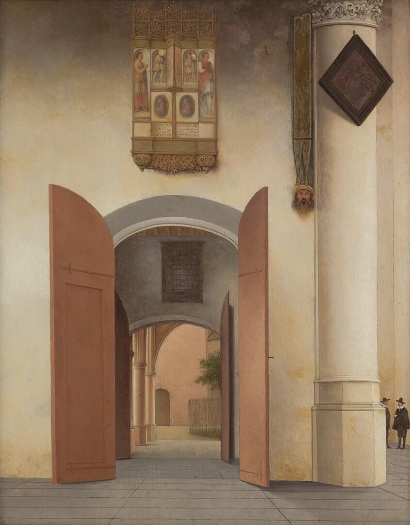 The great or Saint Lawrence's church at Alkmaar