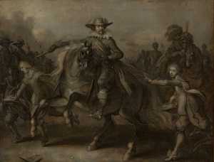 frederik-hendrik-te-paard-met-gevolg