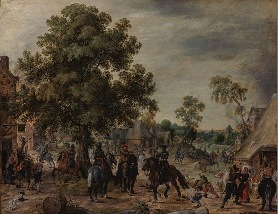 Plundering of a Village