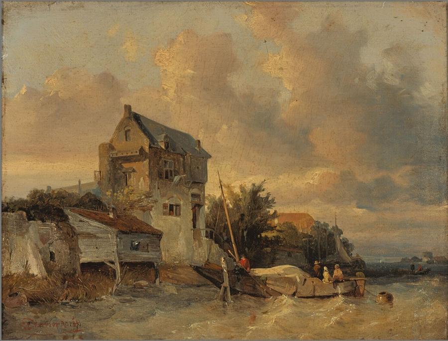 Landscape with Channel
