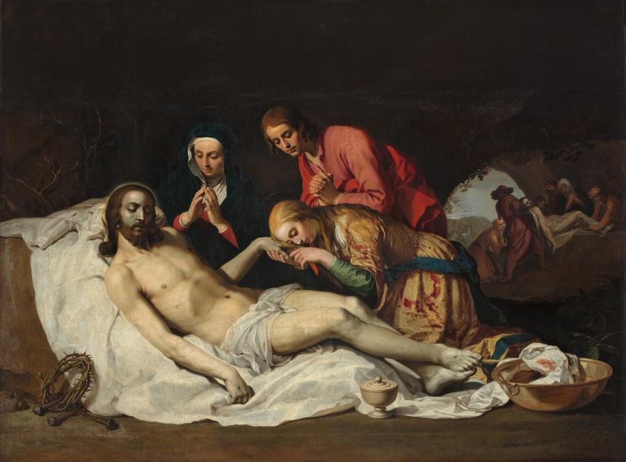 The lamentation of Christ
