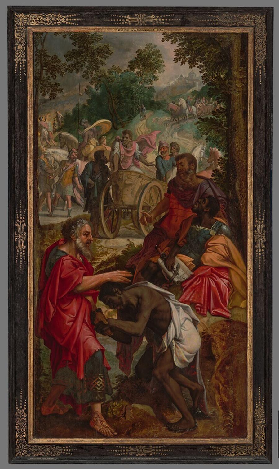 The baptism of the Ethiopian eunuch