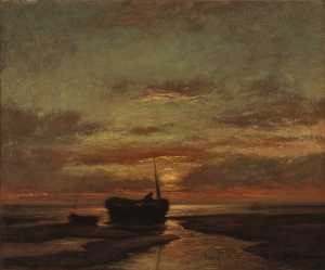 zonsondergang