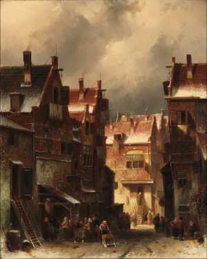 cityscape-in-winter