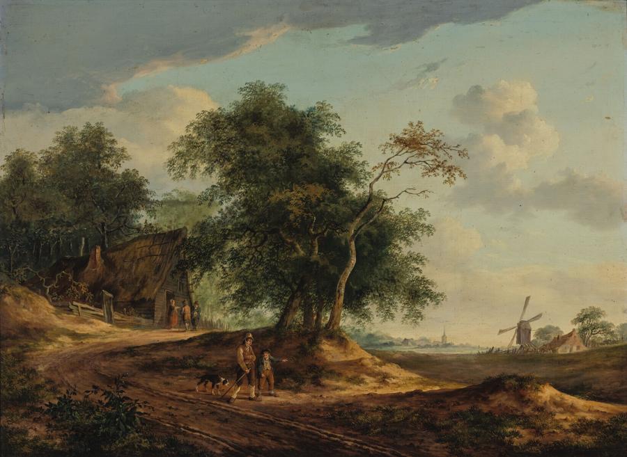 Landscape with Cottage and Mill