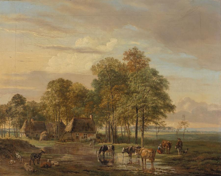 Landscape with Farmhouse
