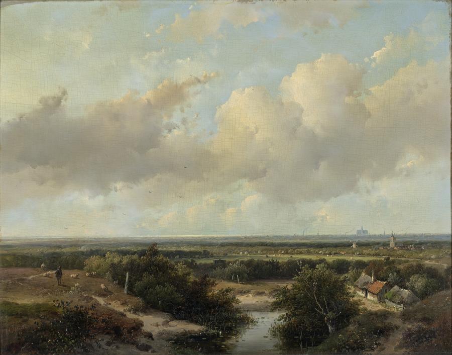 Landschap bij Haarlem