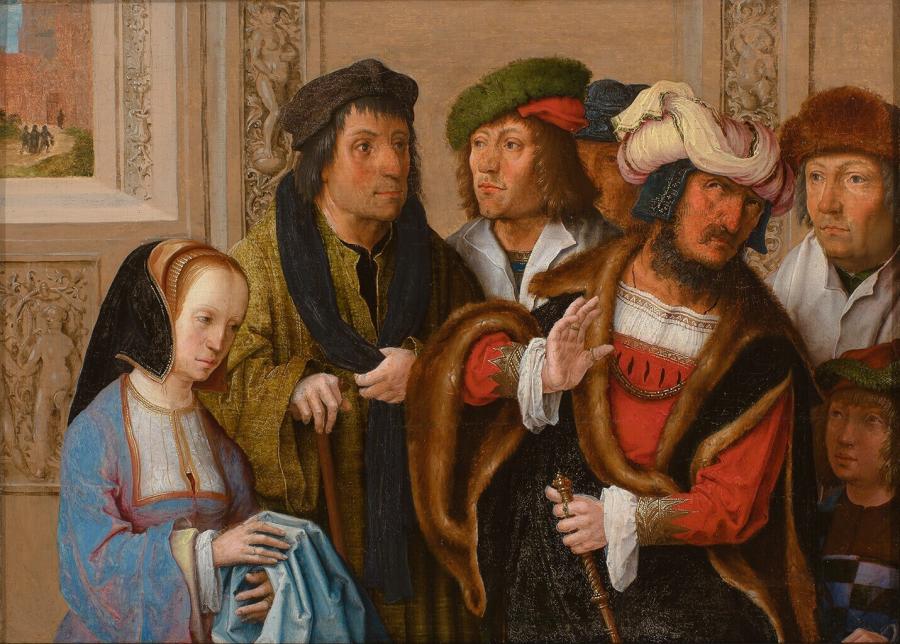 Potiphar's Wife Displays Joseph's Garment