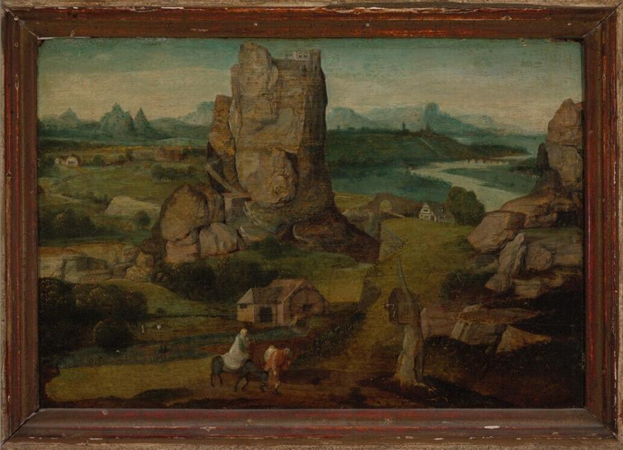 Landschap met de Vlucht naar Egypte