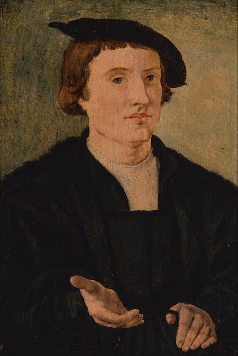 Portrait of a Young Man with a Beret