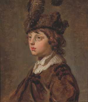 portret-van-een-jongen-met-baret