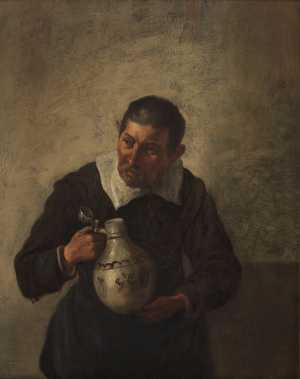 man-met-bierkruik