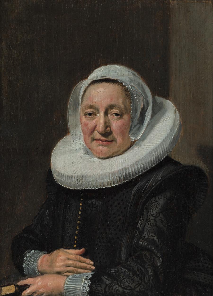 Portret van een 57-jarige vrouw
