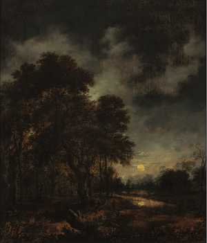 landscape-in-moonlight