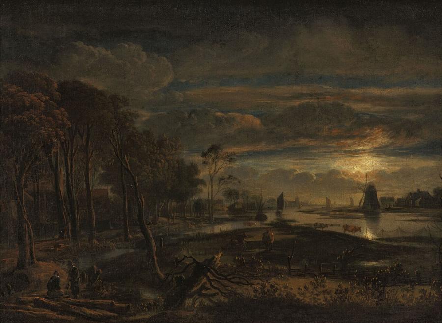 Landscape in Moonlight
