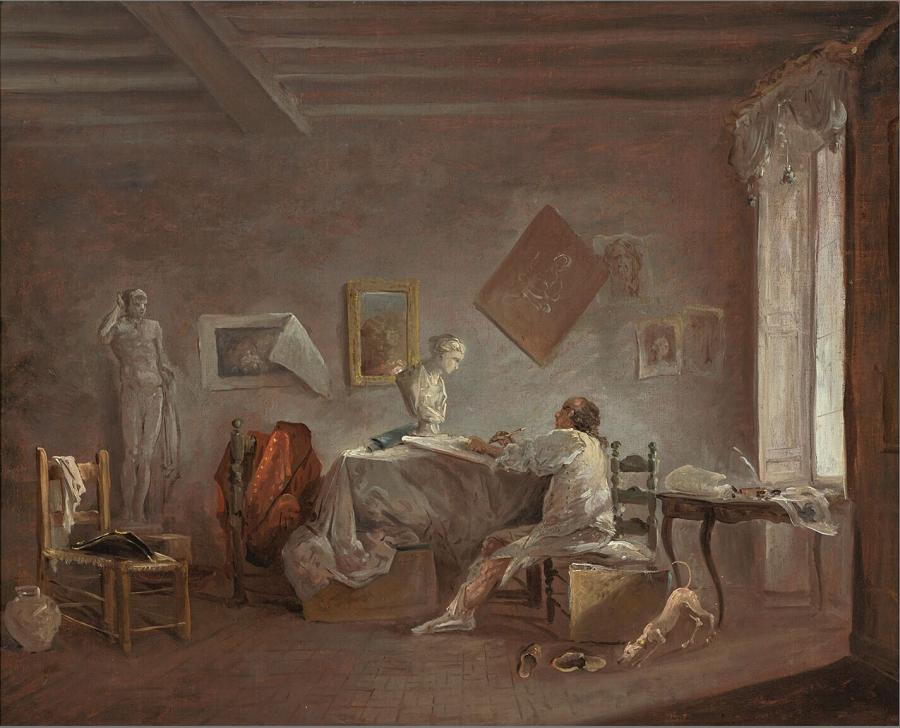 The Artist in His Studio