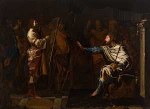 david-playing-harp-to-saul