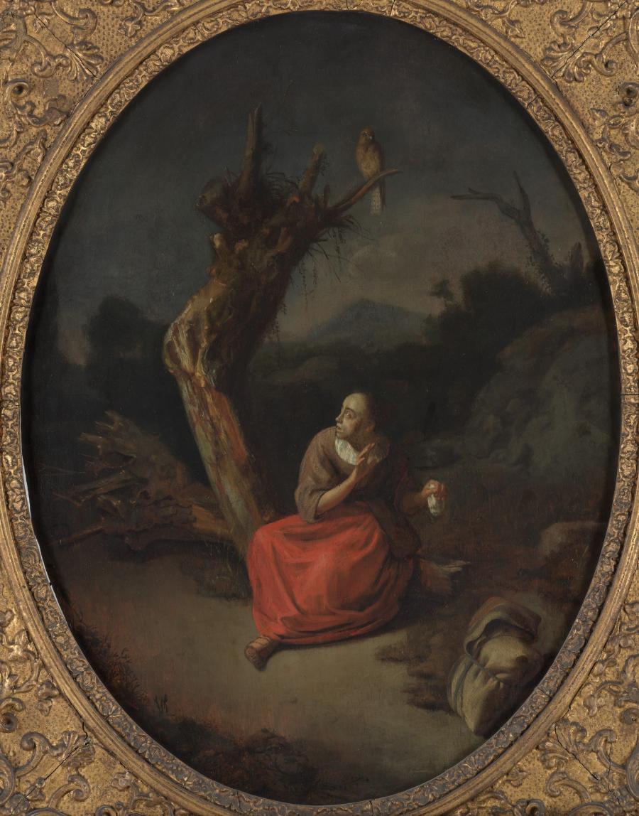Hagar in de woestijn (?)