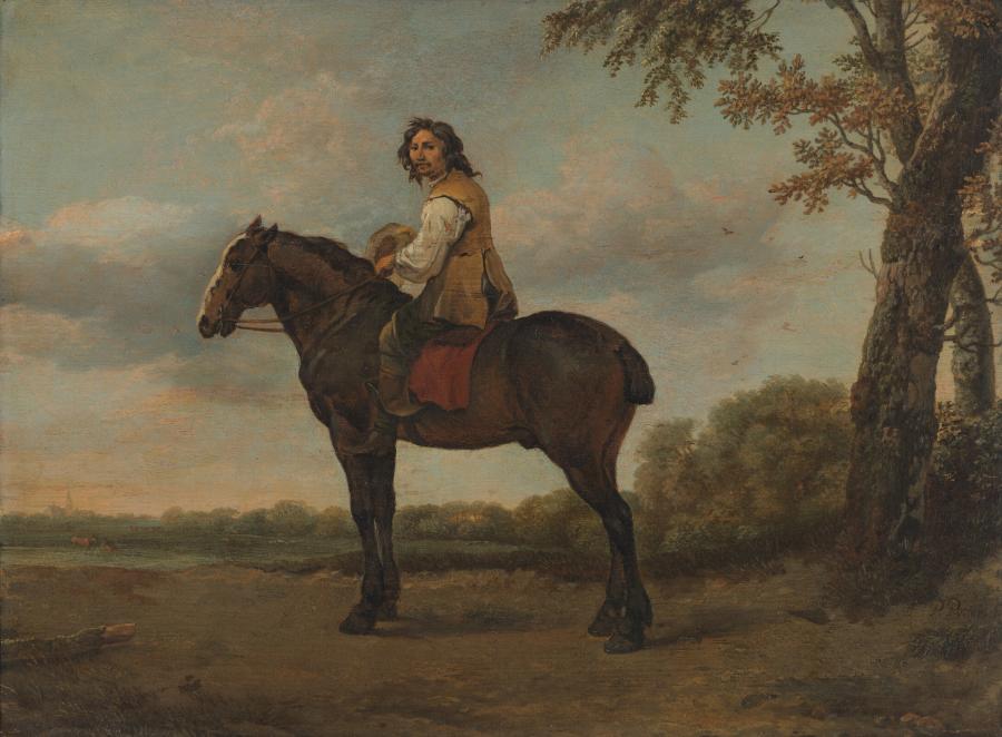 Rider on a Brown Horse