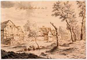 de-dorpsweg-te-heer-bij-maastricht-provincie-limburg