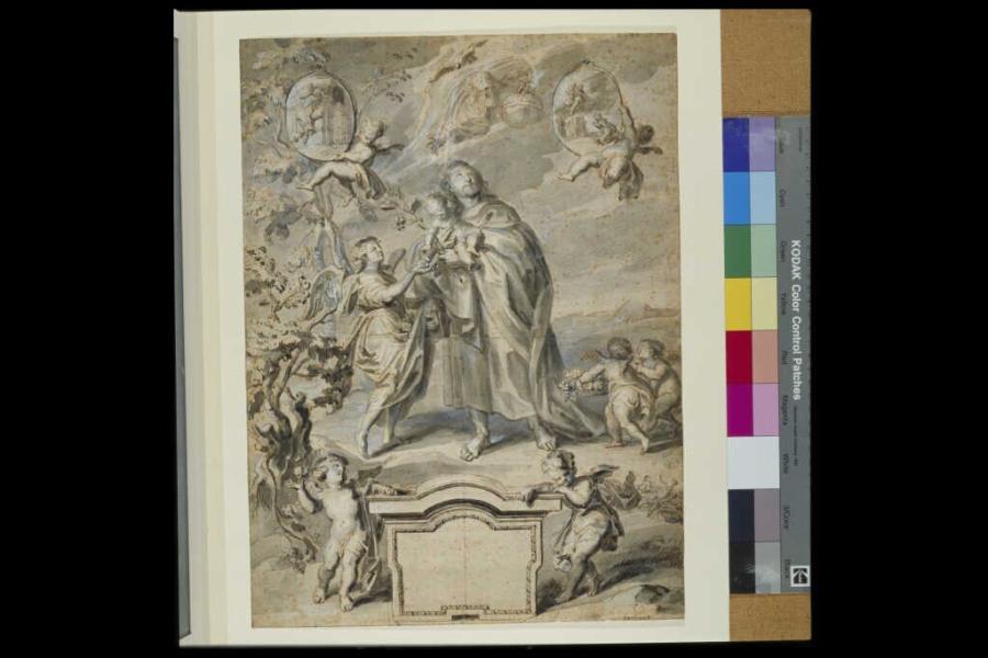 Saint Joseph Carrying the Christ Child