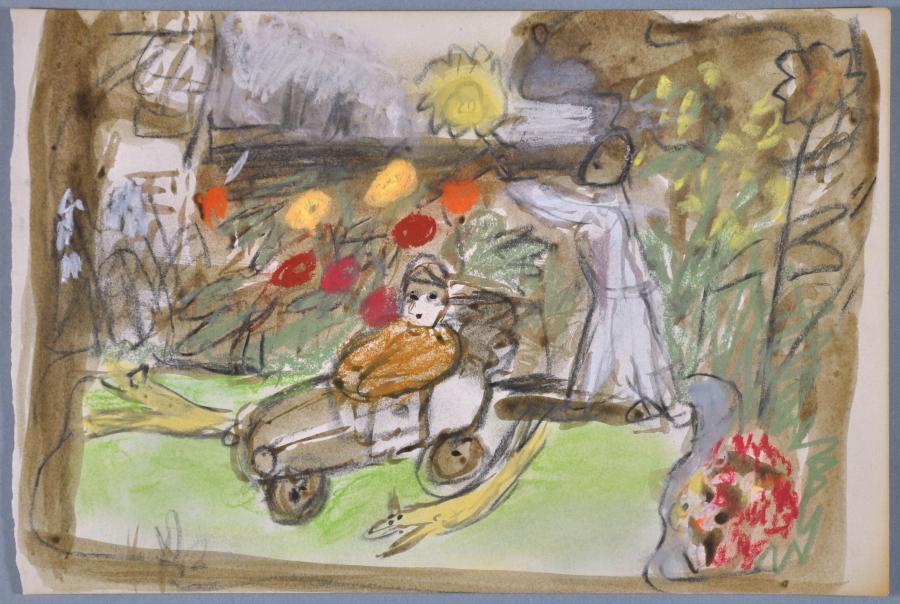 Study for The Short Trip (Studie voor de korte reis)