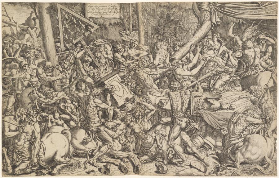 The Fight of the Lapithae and the Centaurs