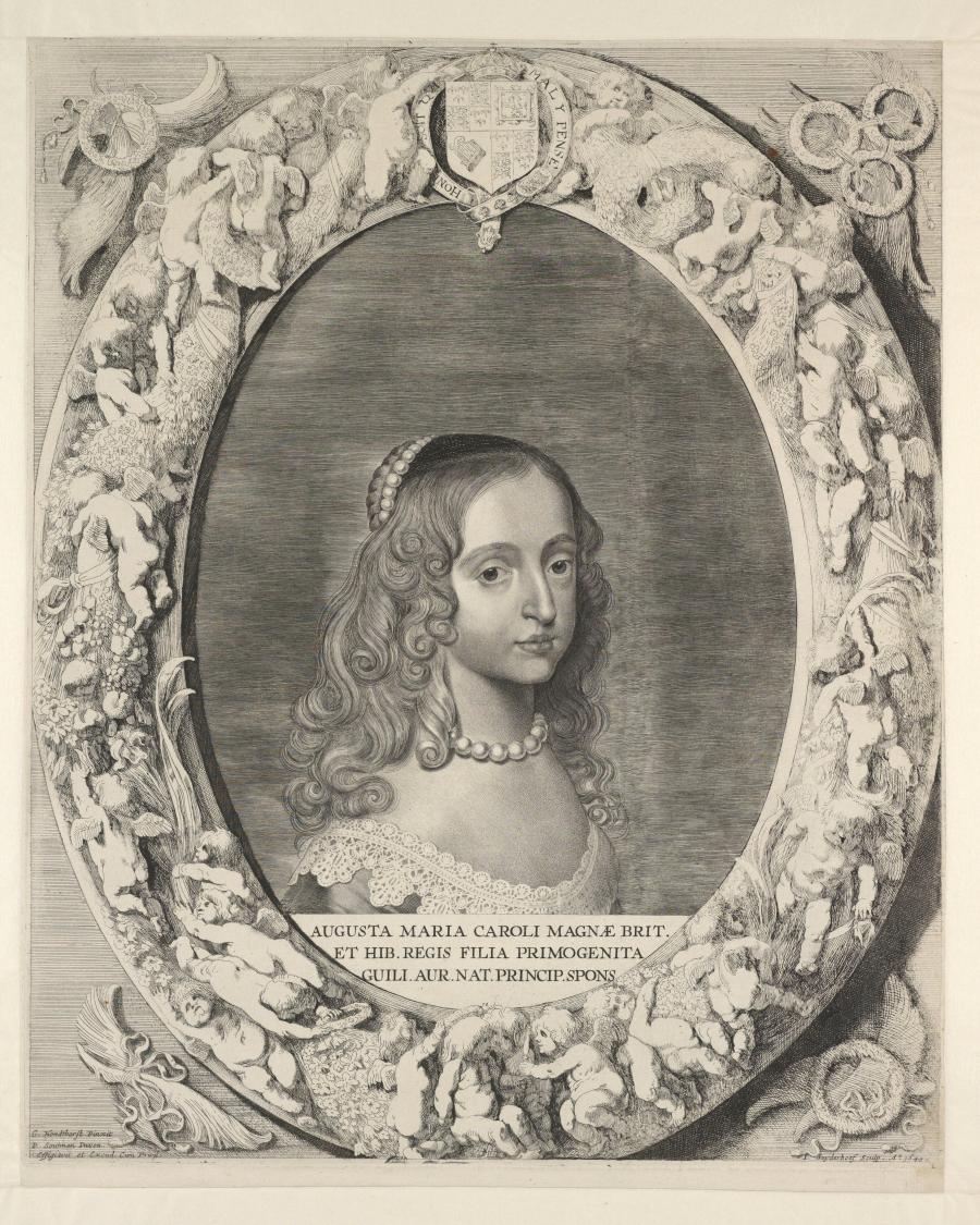 Portret van Maria Henriëtte Stuart