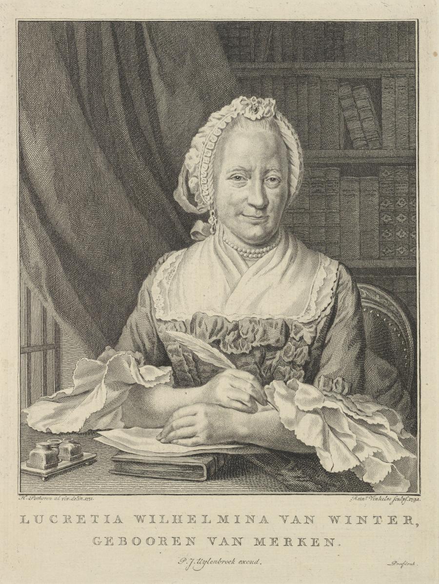 Portrait of Lucretia Wilhelmina van Winter