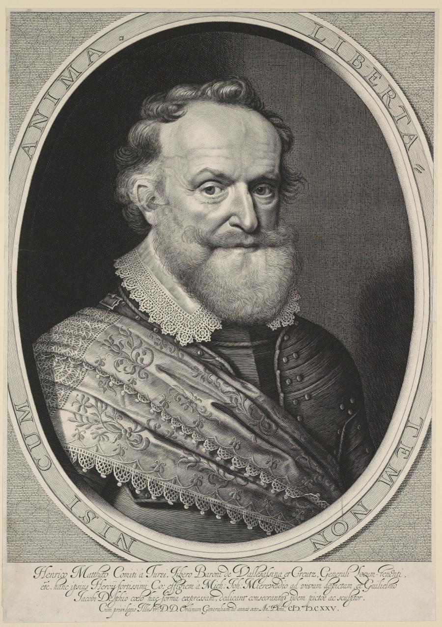 Portrait of Henry Matthew, Count of Thurn