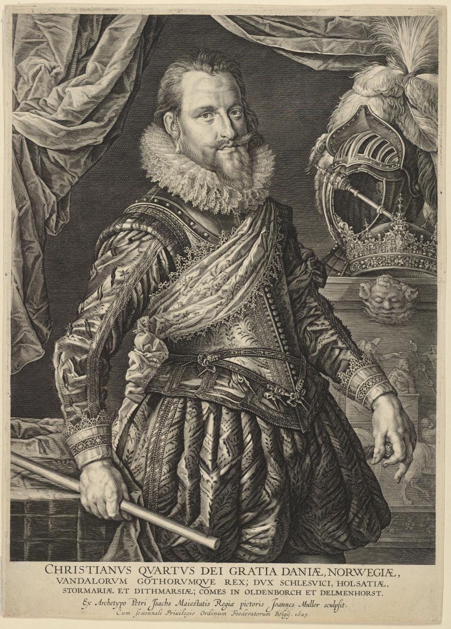 Portrait of Christian IV, King of Denmark