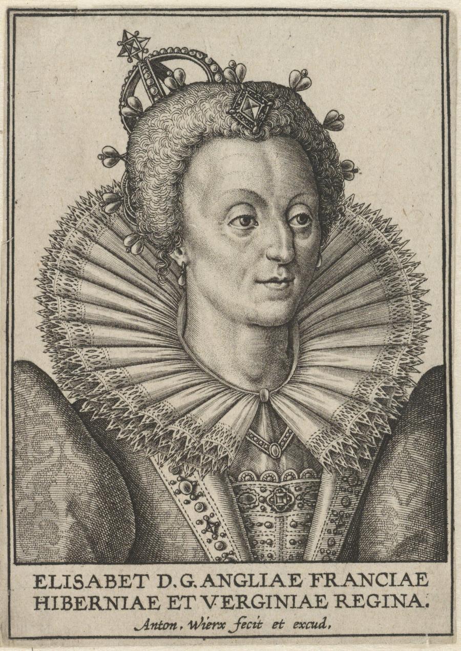 Portret van koningin Elisabeth I van Engeland