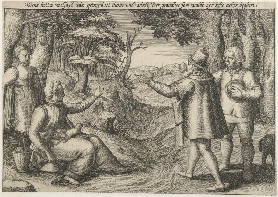 De landheer bij de boer
