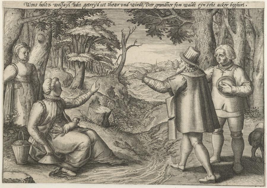 De landheer bij de boer