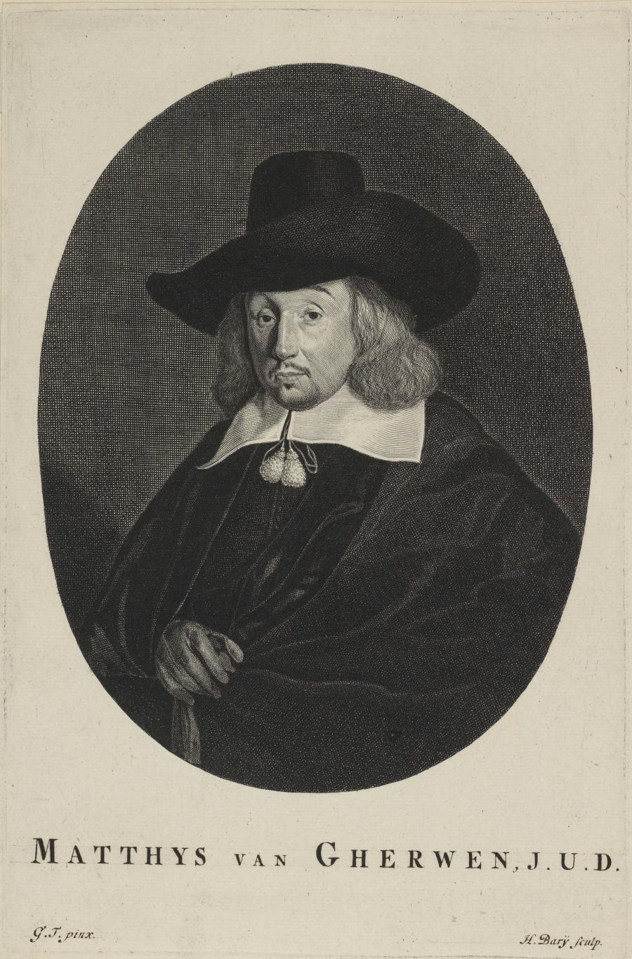 Portrait of Matthias van Gherwen