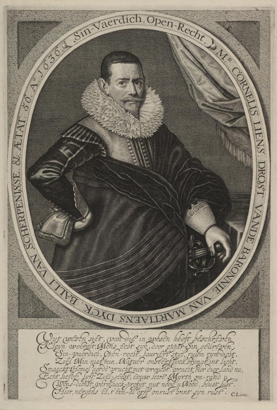 Portrait of Cornelis Liens